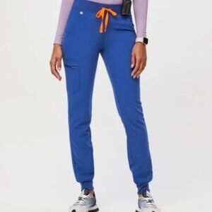 Figs Scrub Set Limited Edition Winning Blue Catarina Zamora Jogger XS Petite